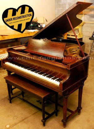 Used Chickering Quarter Grand Piano from Chicago Pianos . com